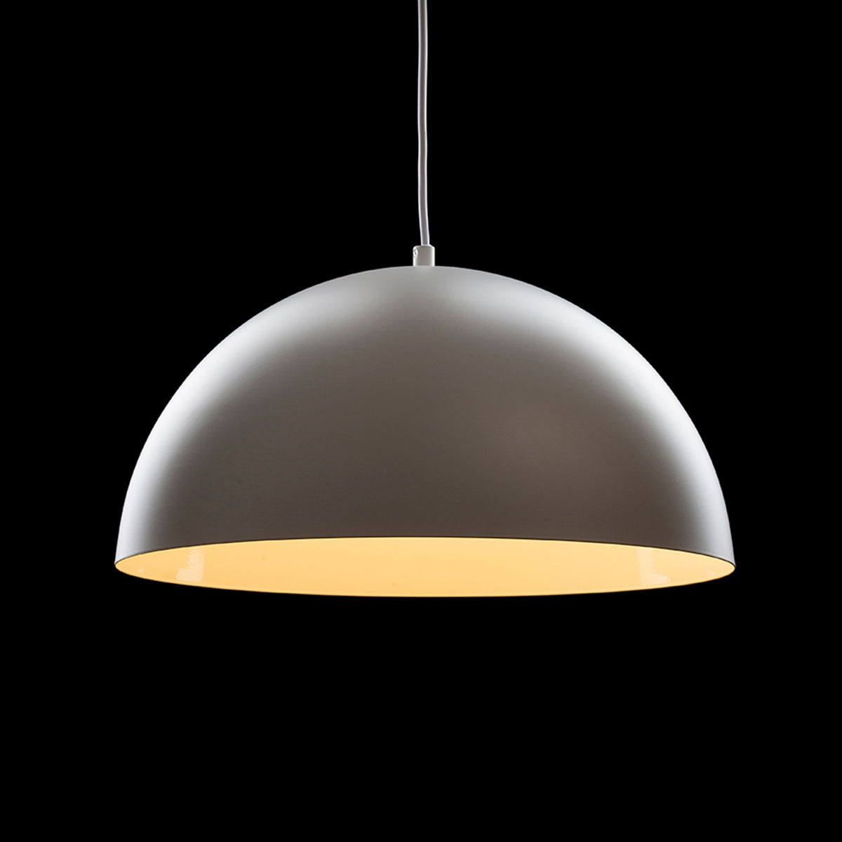 RENDL pendant lamp GLADYS 40 pendant white/white 230V LED E27 30W R14111 3