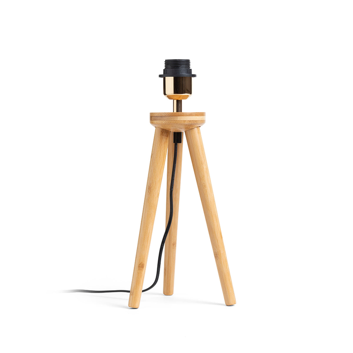 RENDL shades, shade bases, pendent sets BASCO table base bamboo 230V LED E27 15W R14146 1