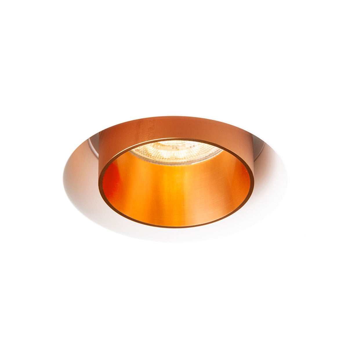 RENDL recessed light DAYTONA directional plaster/brushed copper 230V LED GU10 8W R14162 2