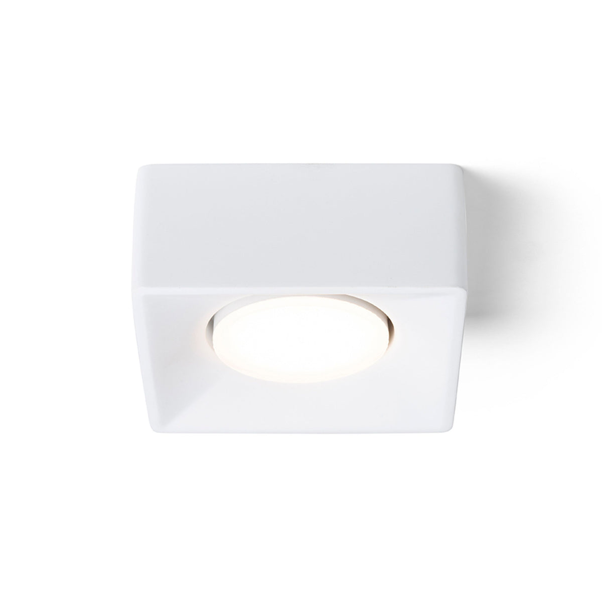 RENDL surface mounted lamp FRAM SQ surface mounted  plaster 230V LED GX53 7W R14165 2