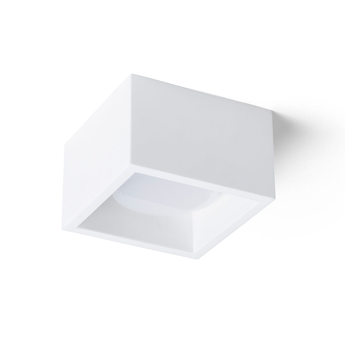RENDL surface mounted lamp LOKA SQ surface mounted plaster 230V LED GX53 7W R14166 2