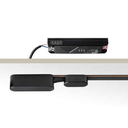 RENDL Ultra-thin track system VEGA feed-in black 24=  R14176 3