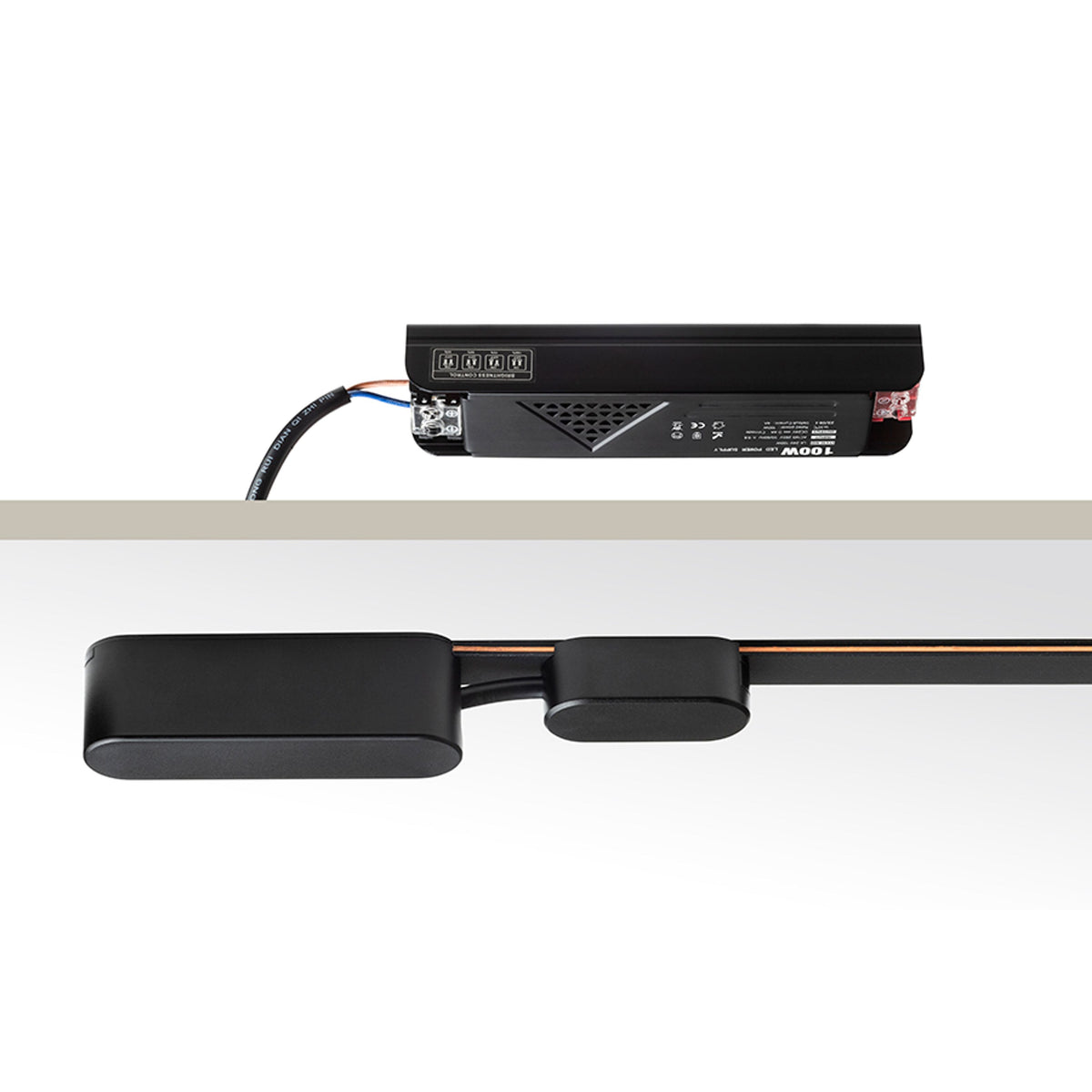 RENDL Ultra-thin track system VEGA box black  R14177 4