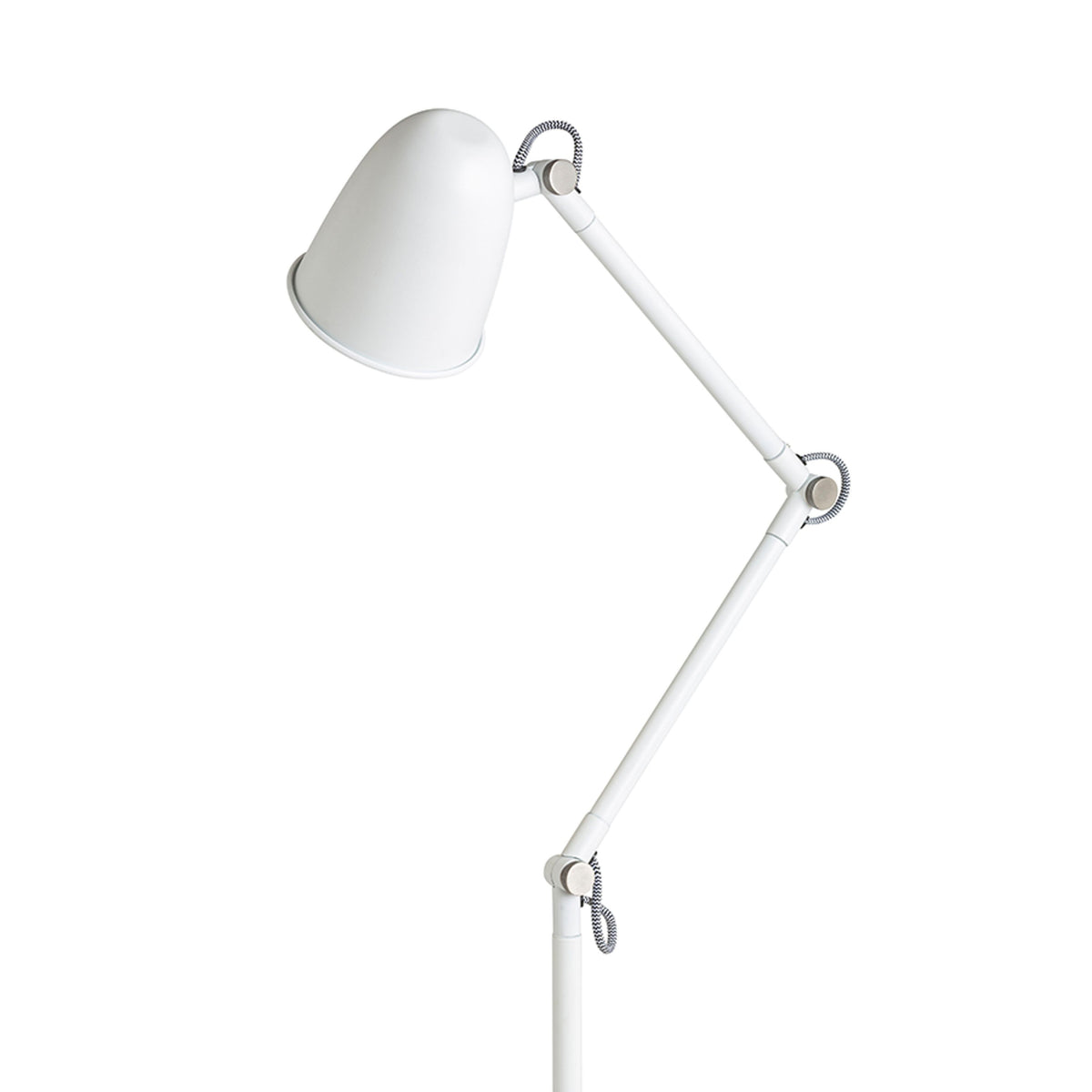 RENDL floor lamp DANNY floor white matt nickel 230V LED E14 5W R14189 3