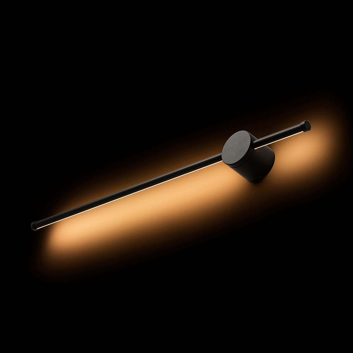 RENDL outdoor lamp BEEM 80 wall black grey frosted acrylic 230V LED 14W 120° IP54  3000K R14193 2