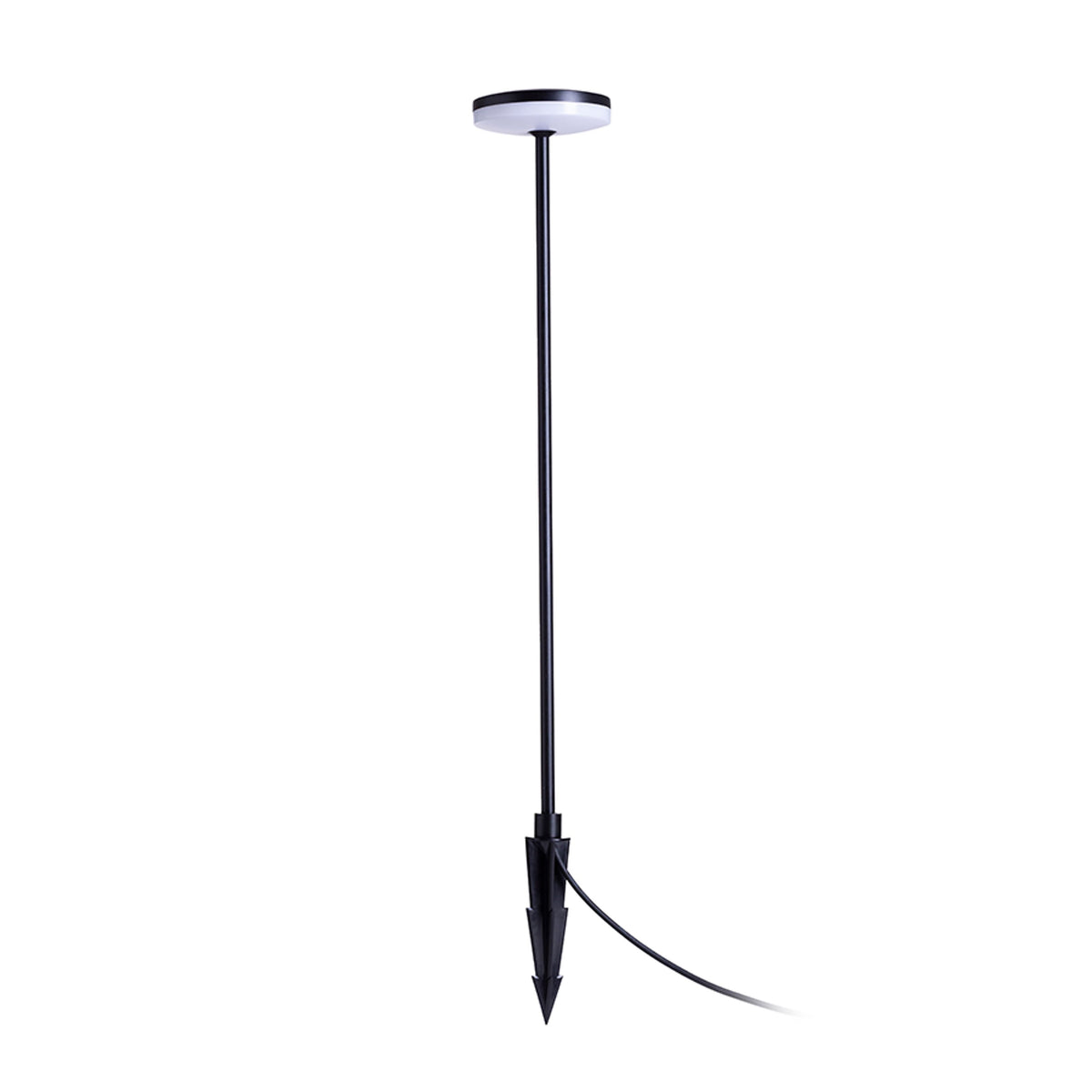 RENDL outdoor lamp SEMPLICE 80 floor / on spike black matte acrylic 230V LED 12W IP54  3000K R14195 11