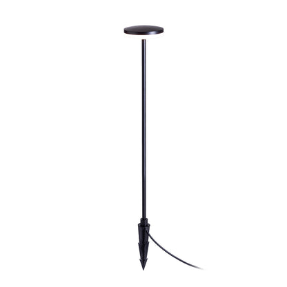 RENDL outdoor lamp SEMPLICE 80 floor / on spike black matte acrylic 230V LED 12W IP54  3000K R14195 9