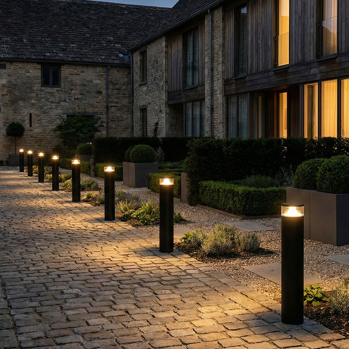 RENDL outdoor lamp BRENDA 60 floor black 230V LED LED 9W IP65 3000K R14203 5