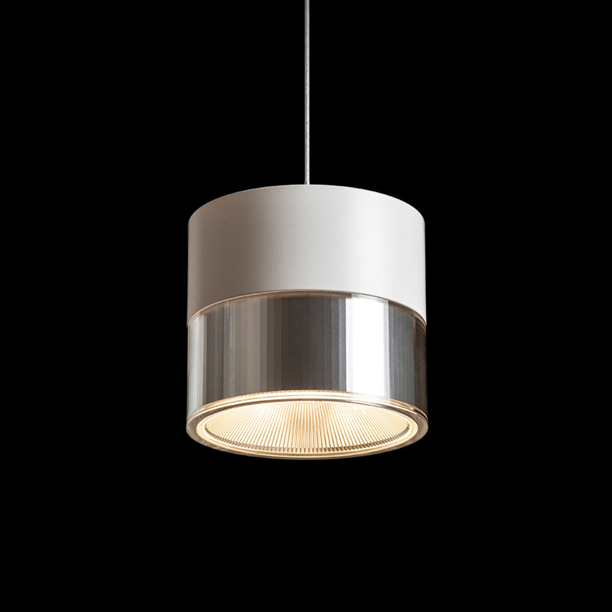 RENDL pendant lamp JUNIPER height adjustable pendant white chrome 230V LED 15W 30°  3000K R14218 5