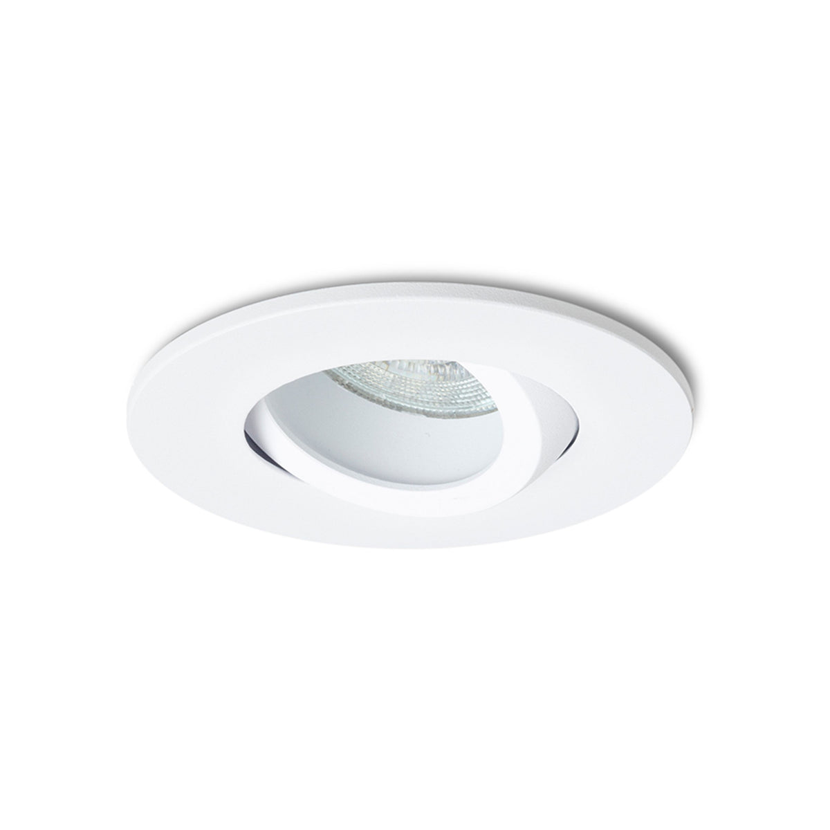 RENDL recessed light GALO R recessed white 230V LED GU10 9W IP65 R14223 1