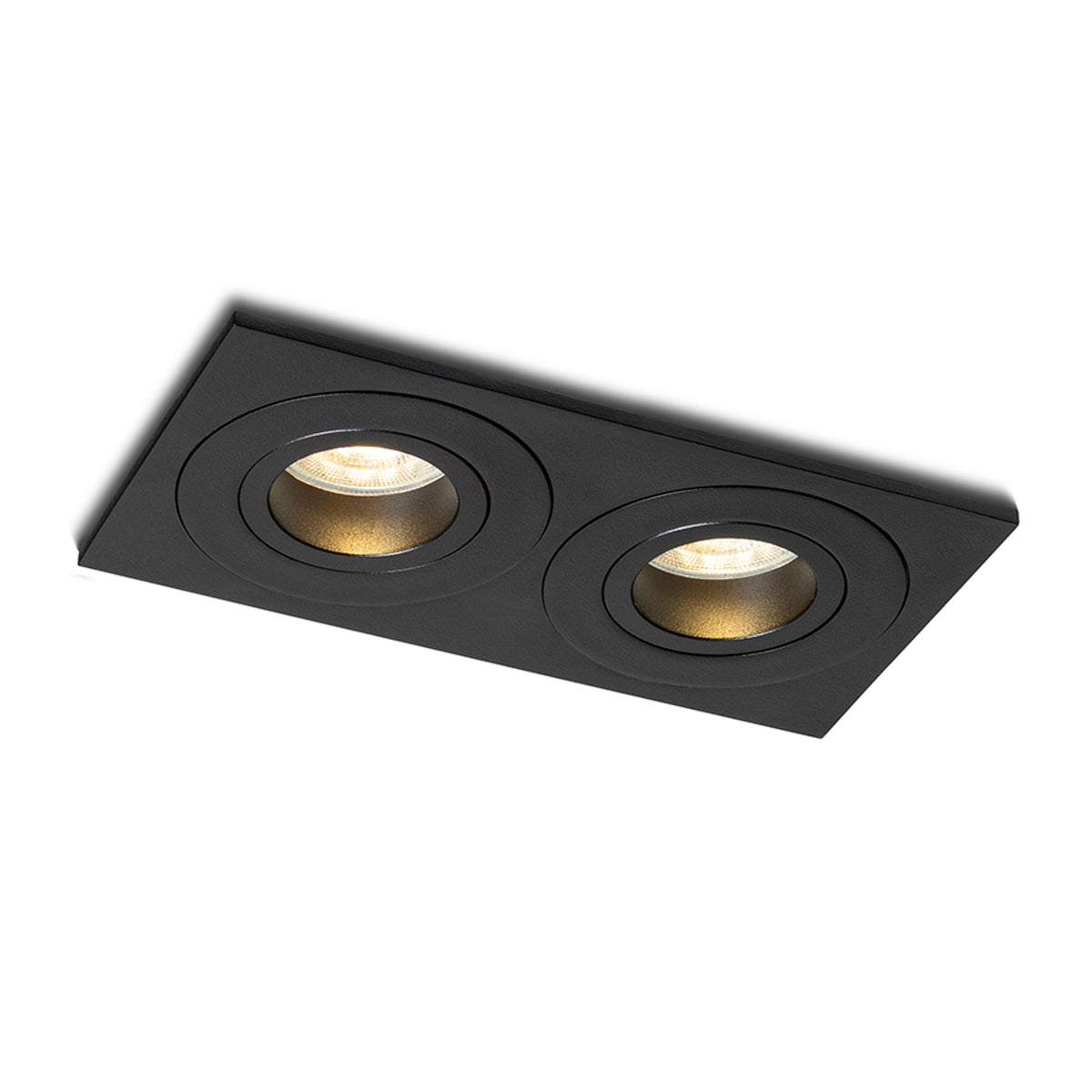 RENDL recessed light GALO II recessed black 230V LED GU10 9W IP65 R14226 4