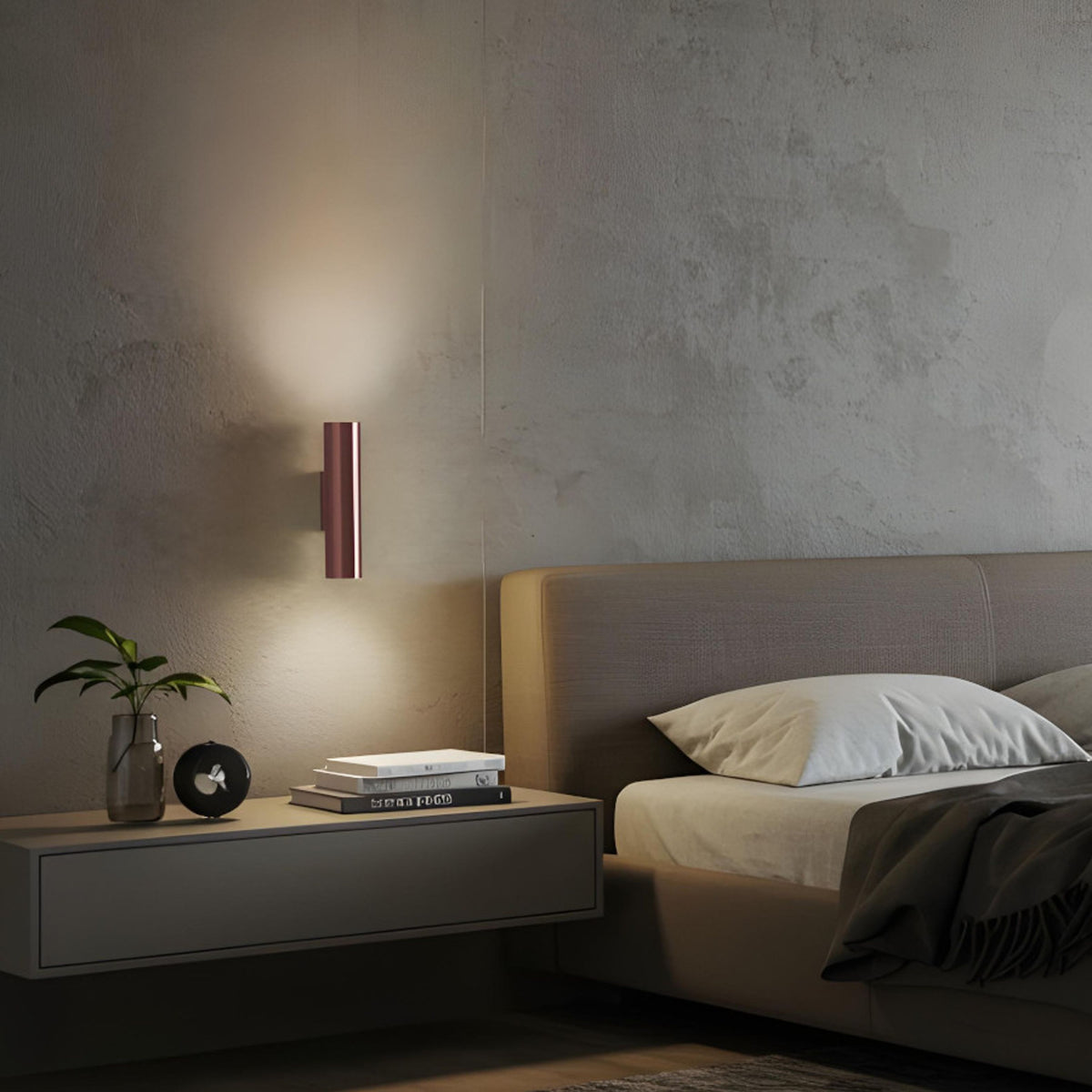 RENDL wall lamp LUKE wall  copper 230V LED GU10 2x7W R14315 2
