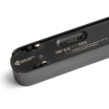 RENDL Ultra-thin track system LOKI 8 for the VEGA/WAVE system black  24= LED 6W 24°  3000K 4000K 6500K R14317 6