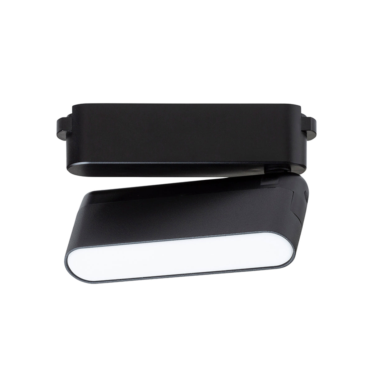 RENDL Ultra-thin track system OXONIA 11 with tilt-function for the VEGA/WAVE system black  24= LED 6W 110°  3000K 4000K 6500K R14321 1