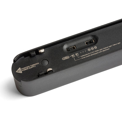 RENDL Ultra-thin track system OXANA 11 for the VEGA/WAVE system black  24= LED 6W 24°  3000K 4000K 6500K R14323 10
