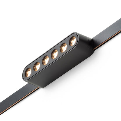 RENDL Ultra-thin track system OXANA 11 for the VEGA/WAVE system black  24= LED 6W 24°  3000K 4000K 6500K R14323 11