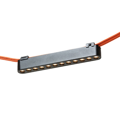 RENDL Ultra-thin track system OXANA 22 for the VEGA/WAVE system black  24= LED 12W 24°  3000K 4000K 6500K R14324 4