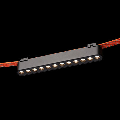 RENDL Ultra-thin track system OXANA 22 for the VEGA/WAVE system black  24= LED 12W 24°  3000K 4000K 6500K R14324 9