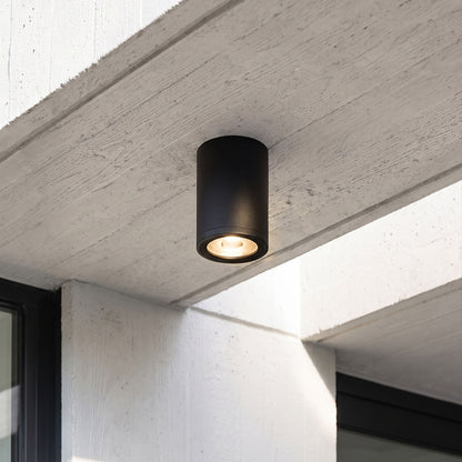RENDL outdoor lamp KORNELIA 5 ceiling black 230V LED 3W IP65 3000K R14379 2
