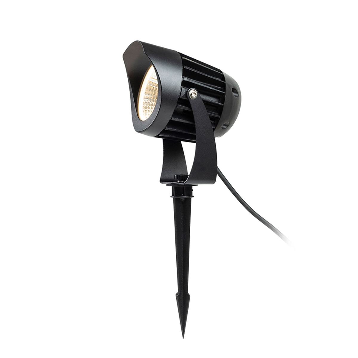 RENDL outdoor lamp HAVANA on spike black  230V LED 20W 26° IP65  3000K R14383 3