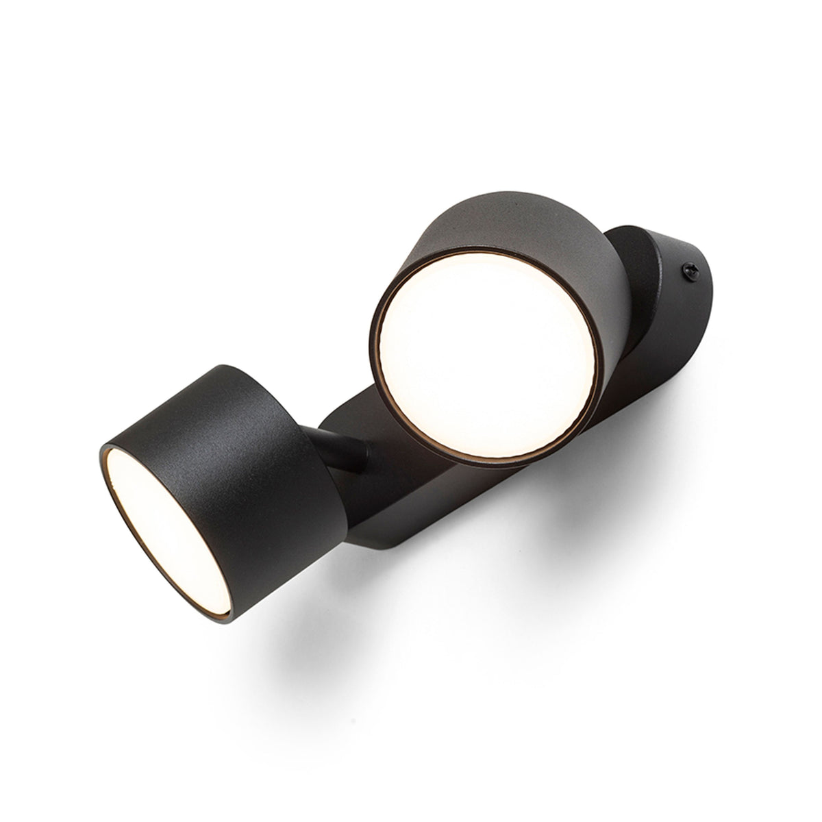 RENDL spotlight PIXEL II surface mounted black 230V LED GX53 2x7W R14405 1