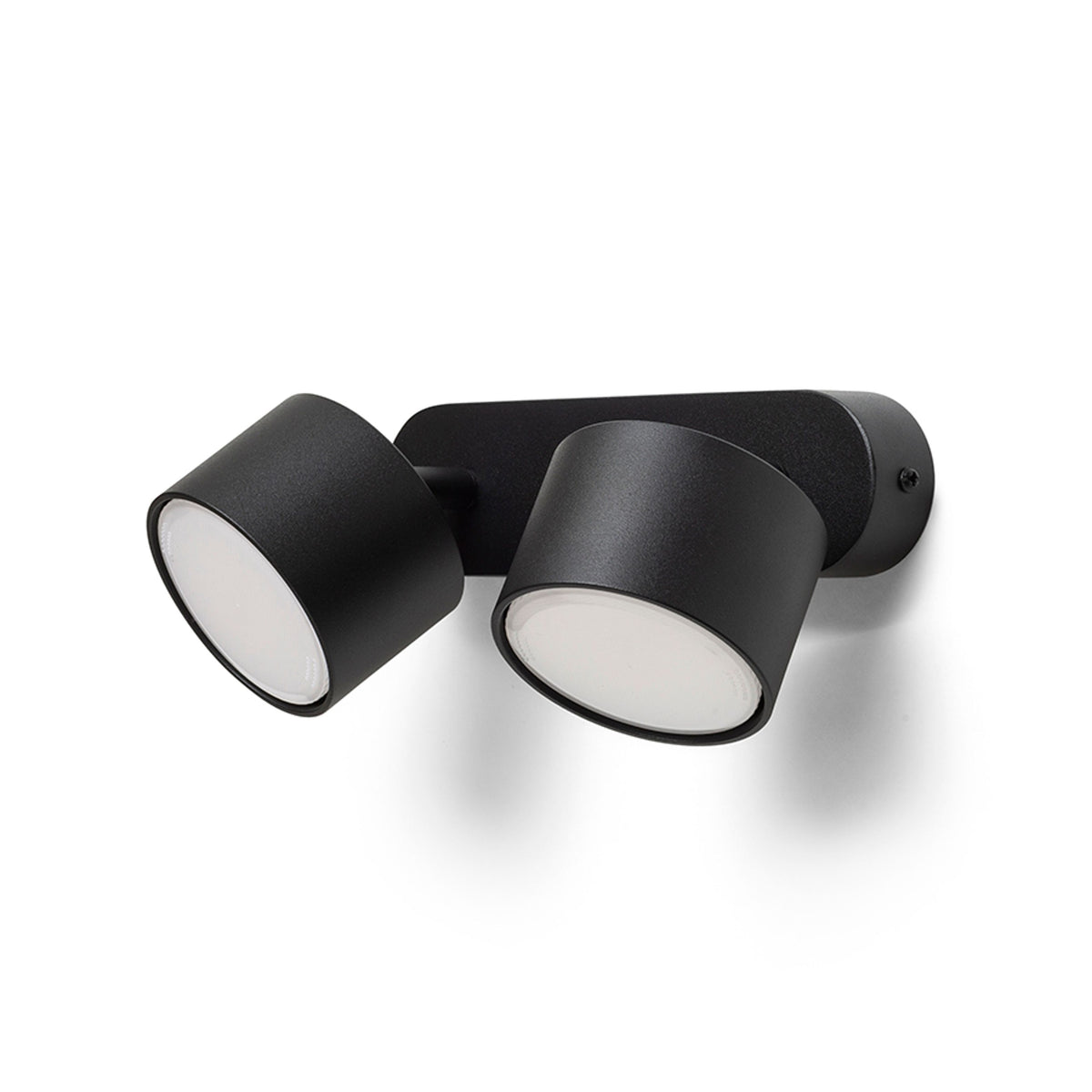 RENDL spotlight PIXEL II surface mounted black 230V LED GX53 2x7W R14405 10