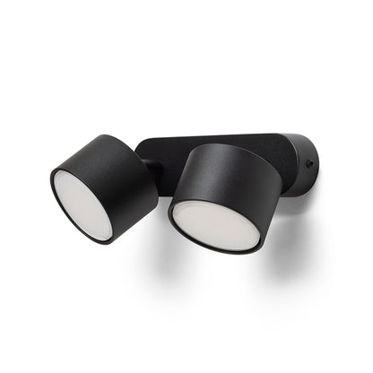 RENDL spotlight PIXEL II surface mounted black 230V LED GX53 2x7W R14405 10
