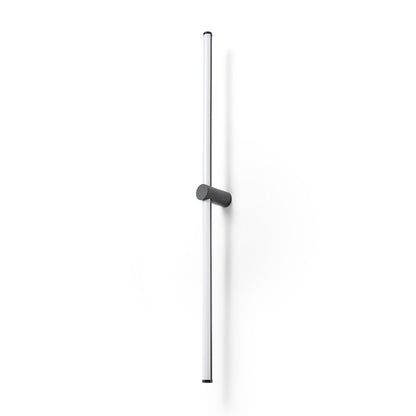 RENDL wall lamp CLARIS 120 surface mounted black frosted acrylic 230V LED 2x12W  3000K R14412 1