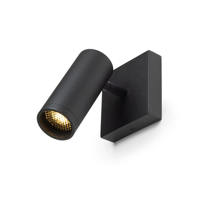 RENDL spotlight MARTA surface mounted black 230V LED GU10 8W R14420 1