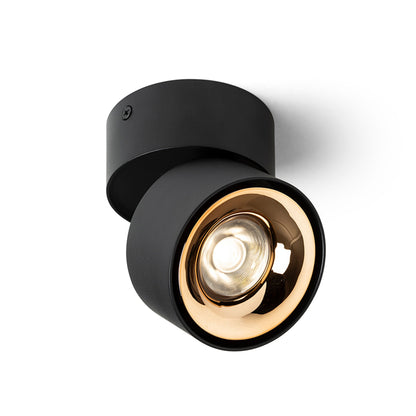 RENDL surface mounted lamp ALBANO surface mounted black/gold  230V LED 5W  3000K R14426 1
