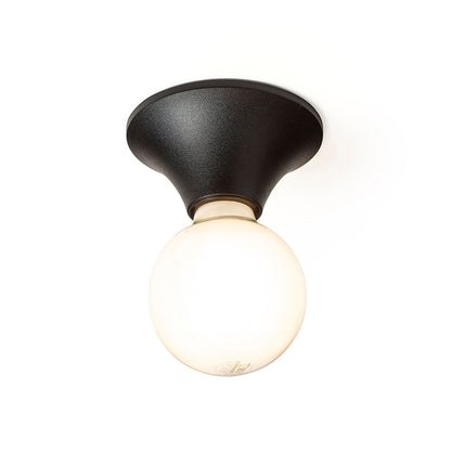RENDL surface mounted lamp BOY ceiling black plastic 230V LED E27 11W IP44 R14463 2