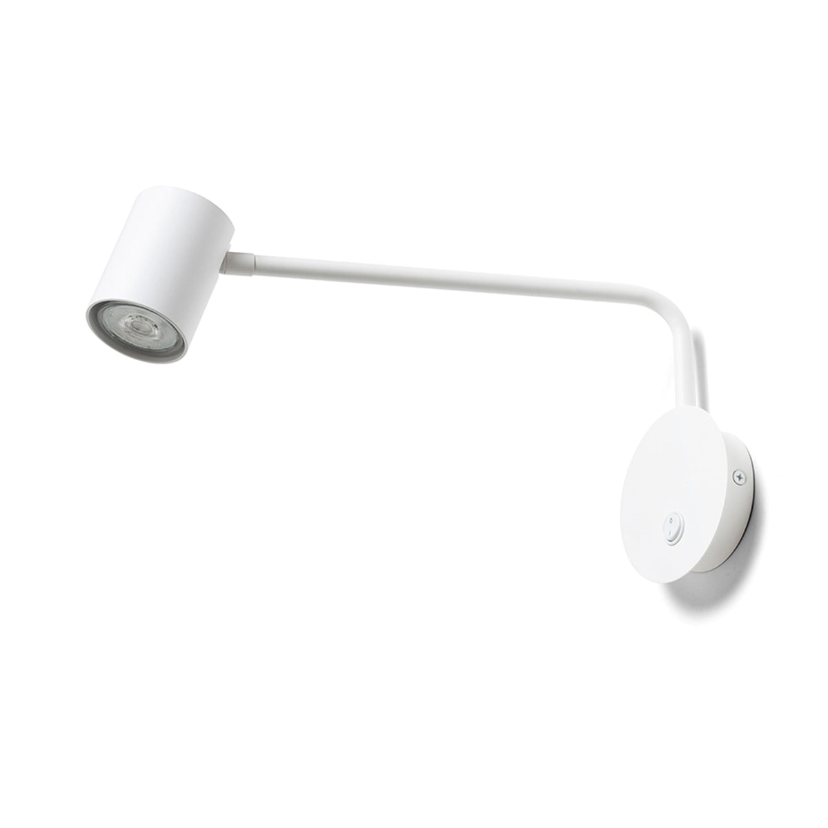 RENDL spotlight FILIP on an arm white 230V LED GU10 5W R14485 8