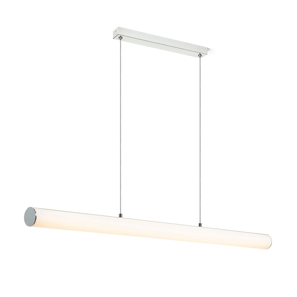 RENDL pendant lamp RIVIER LED I pendant chrome/frosted acrylic 230V LED 24W 3000K R14494 4
