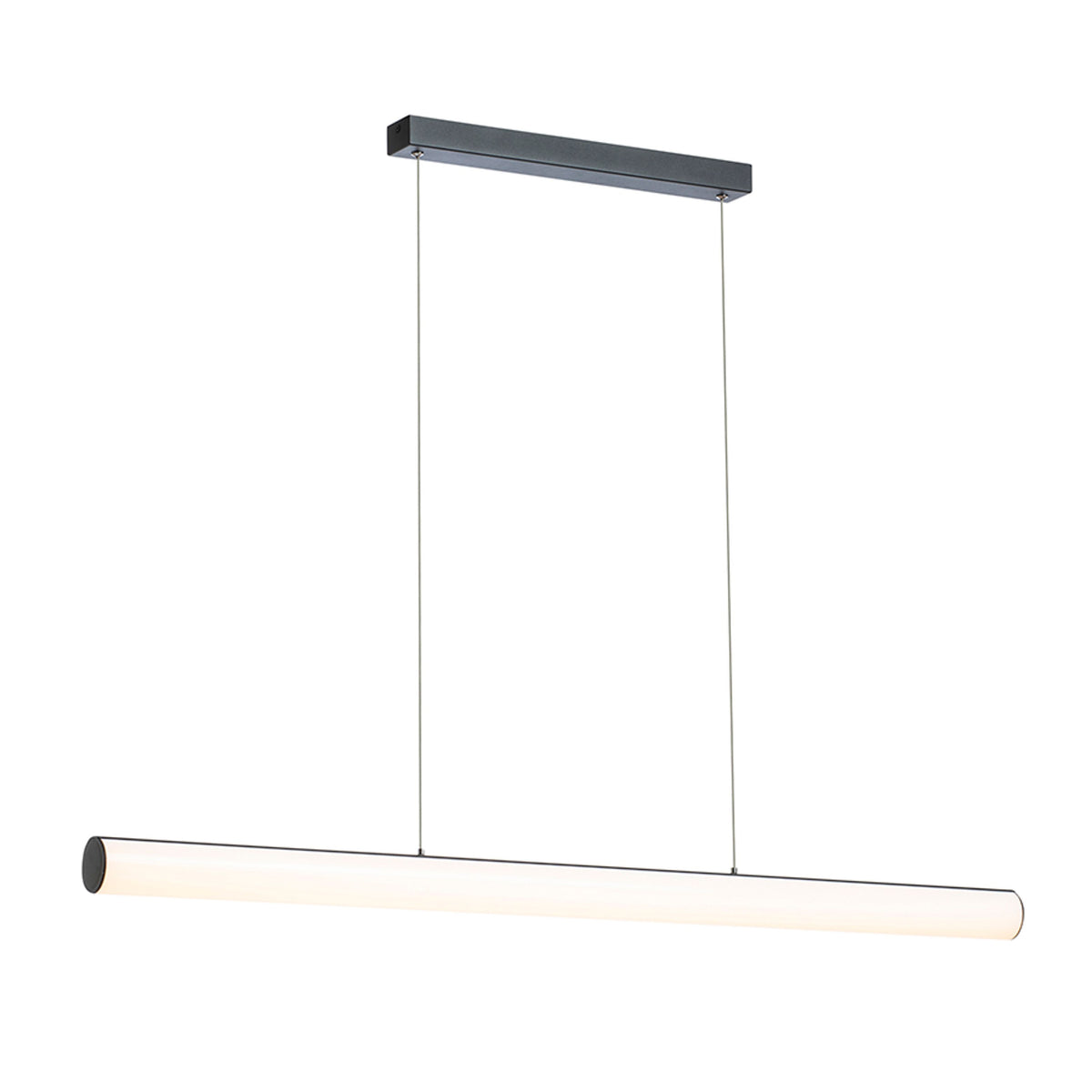 RENDL pendant lamp RIVIER LED I pendant  black/frosted acrylic 230V LED 24W  3000K R14495 2