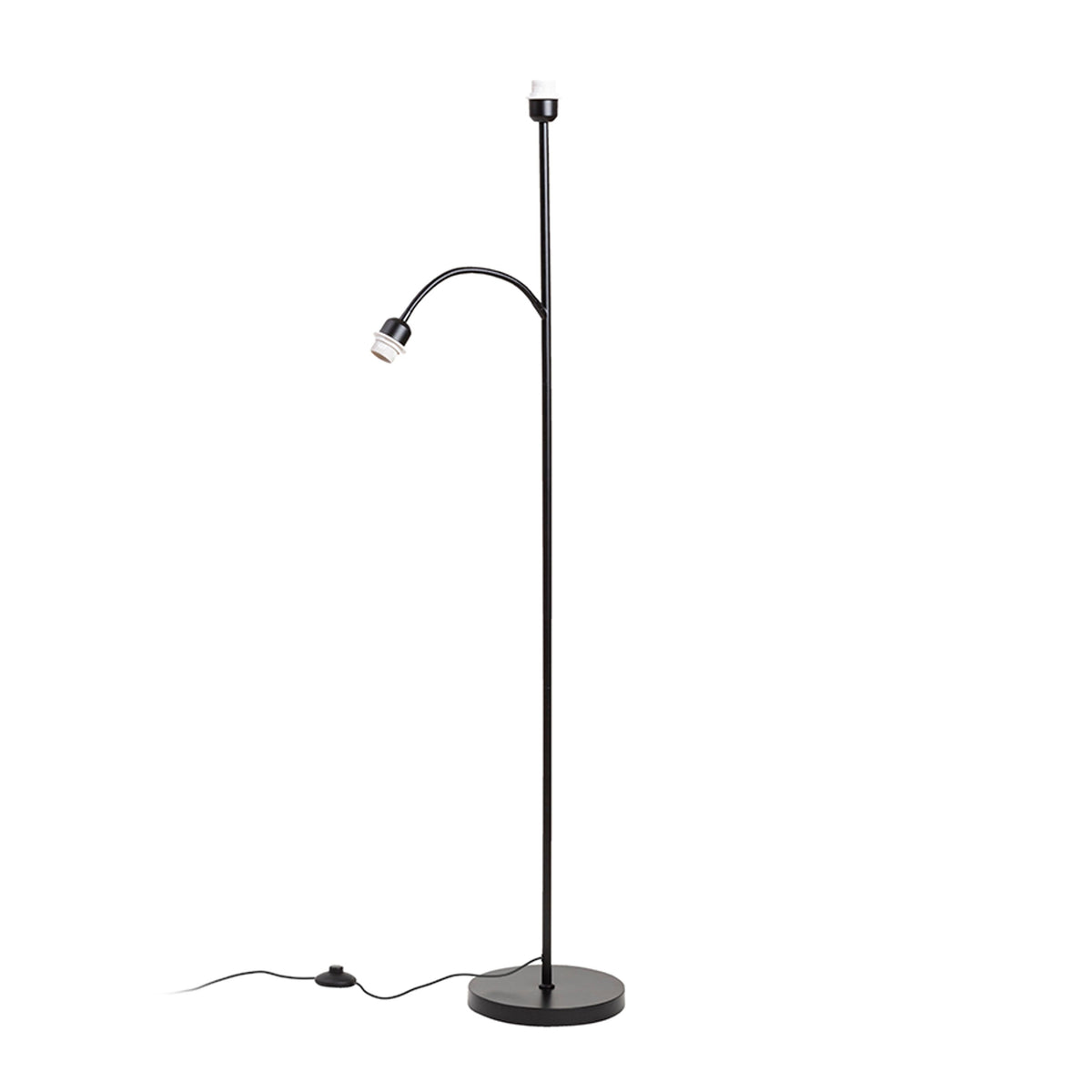 RENDL shades, shade bases, pendent sets PAMPA floor base black 230V LED E27 11+7W R14498 10