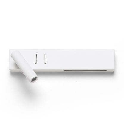 RENDL spotlight ODEON wall with backlighting white  230V LED 8+3W 30°  3000K R14523 14
