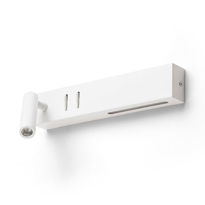 RENDL spotlight ODEON wall with backlighting white  230V LED 8+3W 30°  3000K R14523 15