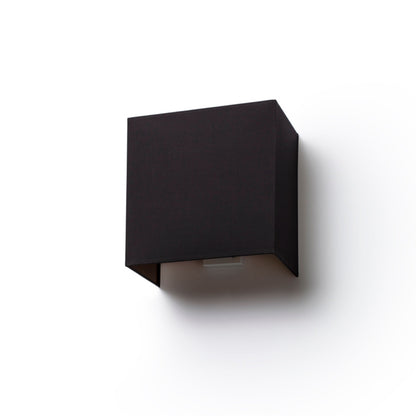 RENDL wall lamp LOPE W 25/14 wall  Polycotton black/white PVC 230V LED E27 15W R14545 1