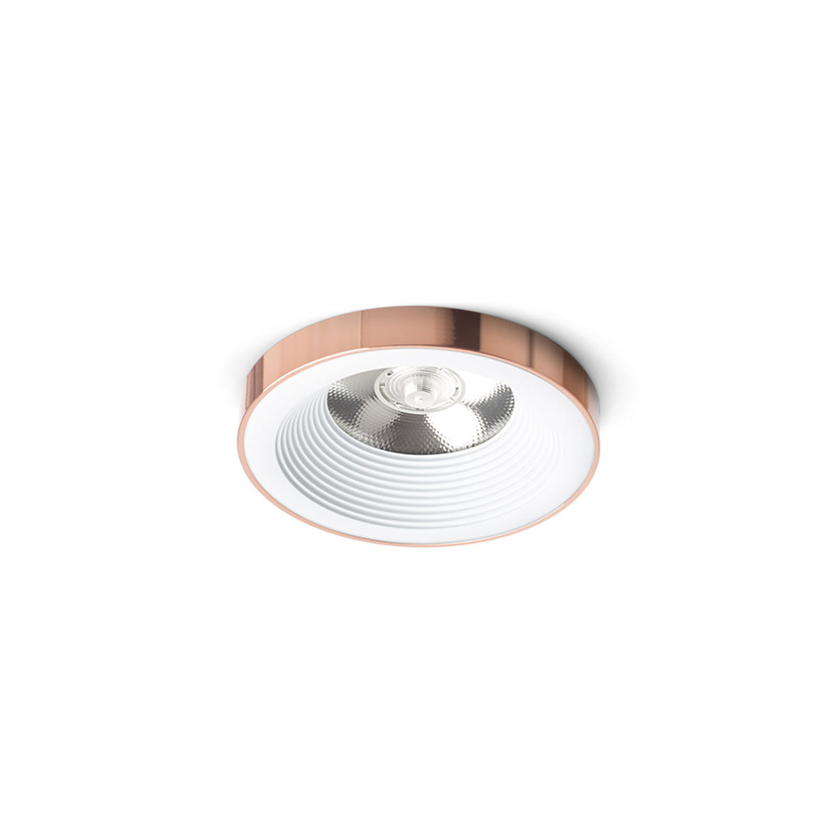RENDL recessed light SHARM PLUS recessed white copper 230V  LED 10W 24° 3000K R14562 1