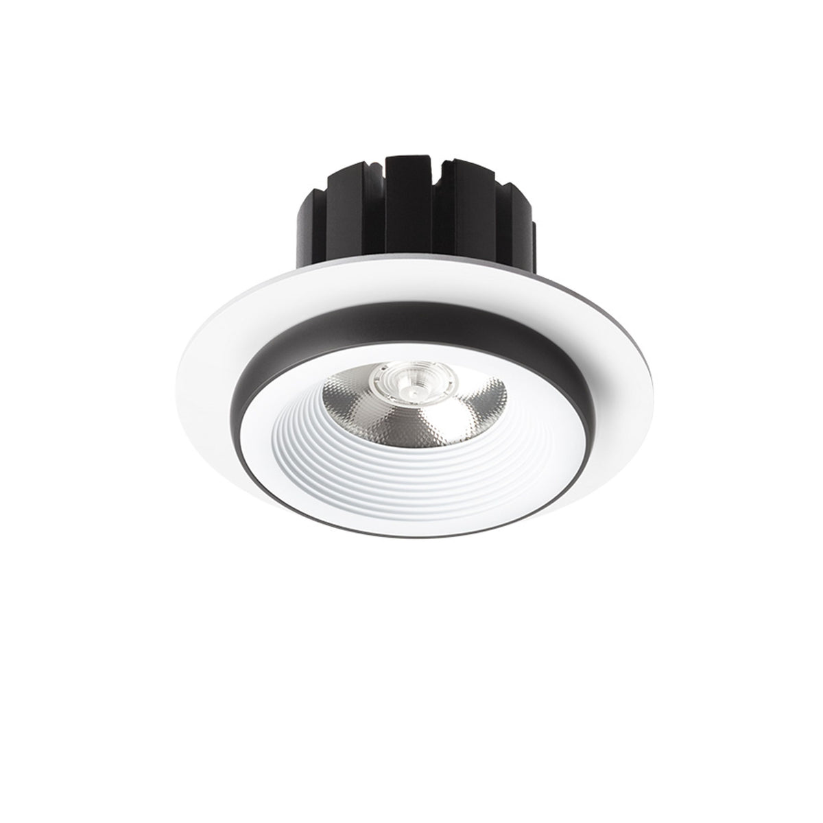 RENDL recessed light SHARM R I recessed white/black 230V LED 10W 24° 3000K R14568 2