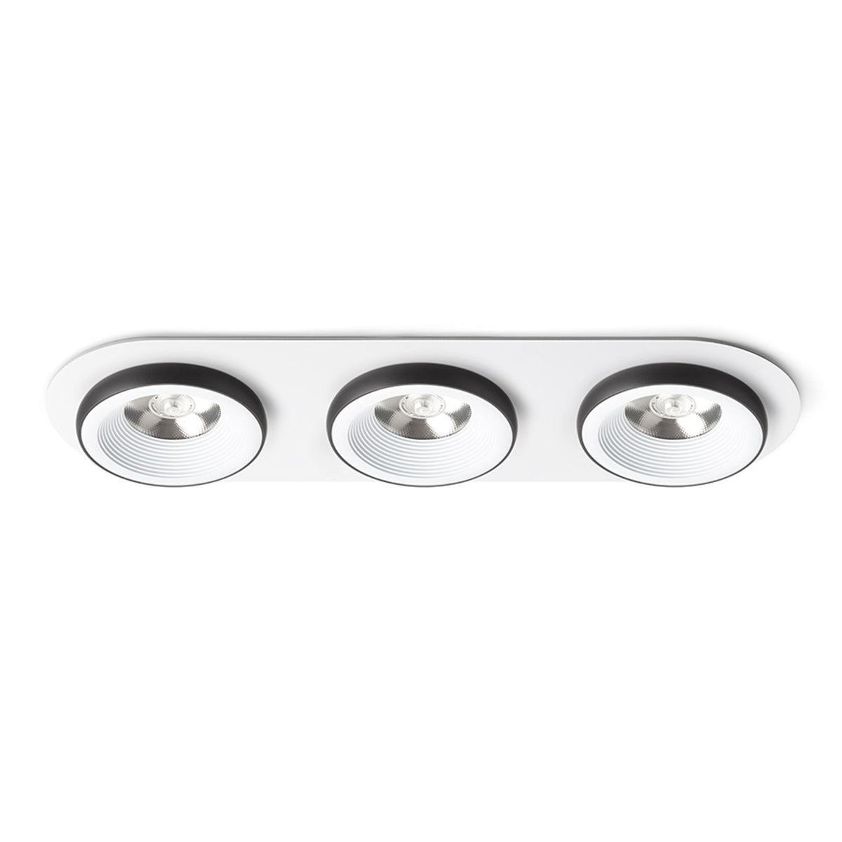 RENDL recessed light SHARM R III recessed white/black 230V LED 3x10W 24° 3000K R14576 1