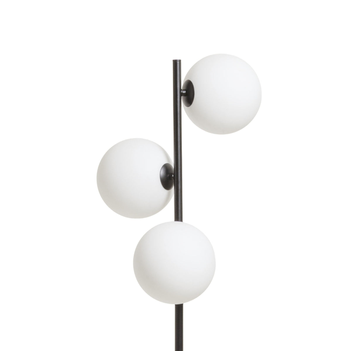 RENDL floor lamp ETHERIA floor black opal-colored glass 230V LED G9 3x7W R14593 3